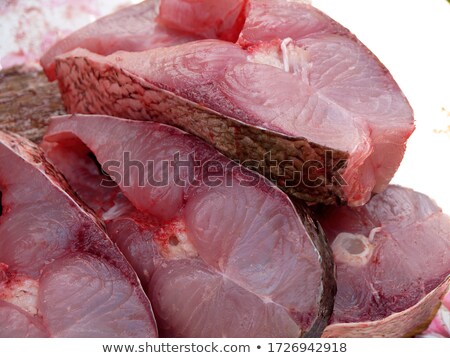 Stok fotoğraf: Fresh Carp Steak