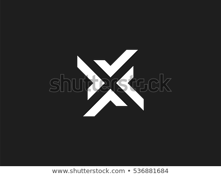 Stock photo: Logotype X Colorful Logo Letter X Vector Icon