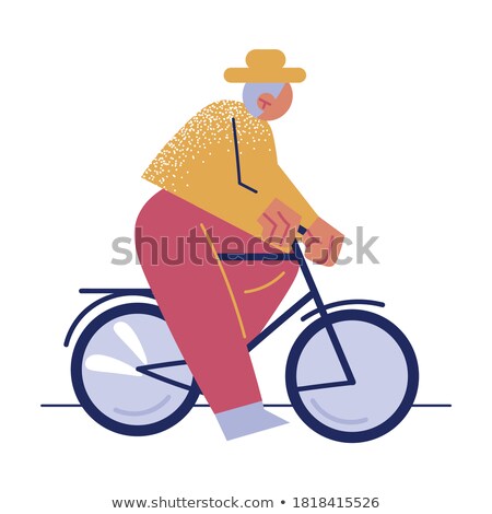 Zdjęcia stock: Woman Riding Segway In Green City Park With Trees