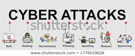 Foto d'archivio: Cyber Crime Banner