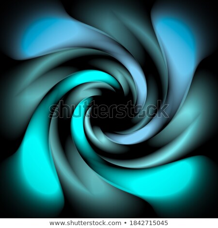 Foto stock: Technology Abstract Brochure Template Beautiful Wave Reflection