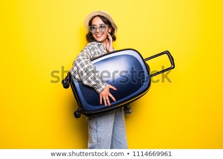 Foto stock: Girl Ready To Travel