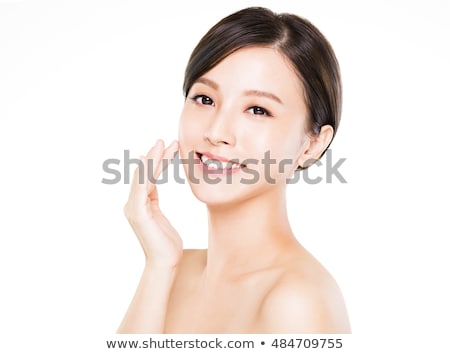 Foto stock: Beautiful Asian Woman