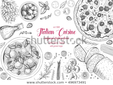 [[stock_photo]]: Italian Food Set