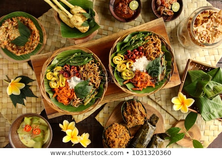 Stock fotó: Indonesian Food In Bali