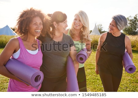 Foto stock: Middle Age Woman