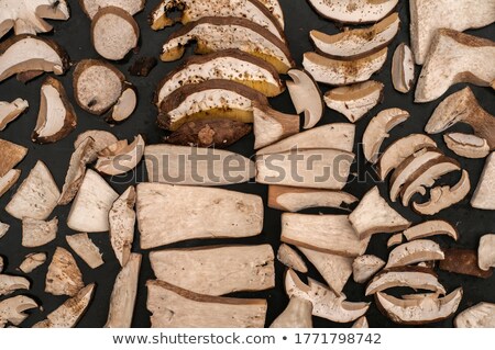 Сток-фото: Dried Scliced Mushrooms