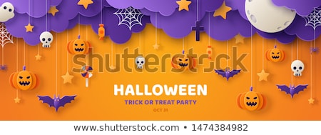 Сток-фото: Design Background For Halloween Party