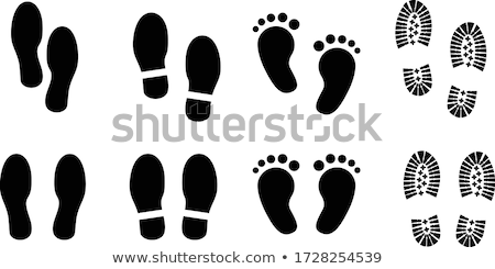 [[stock_photo]]: Print Of Foot Shoe Of Child