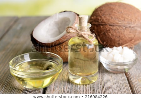 Zdjęcia stock: Coconut Oil For Alternative Therapy