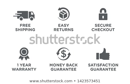 Foto stock: Money Back Guarantee Button