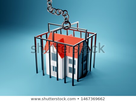 Stok fotoğraf: House Prison Concept