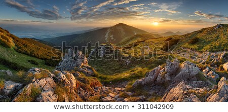 Stok fotoğraf: Ala · Fatra · Dağları · Slovakya'da · Sonbahar