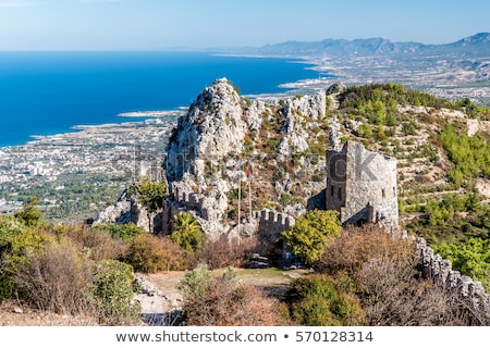 Foto stock: St Hilarion Castle Kyrenia District Cyprus