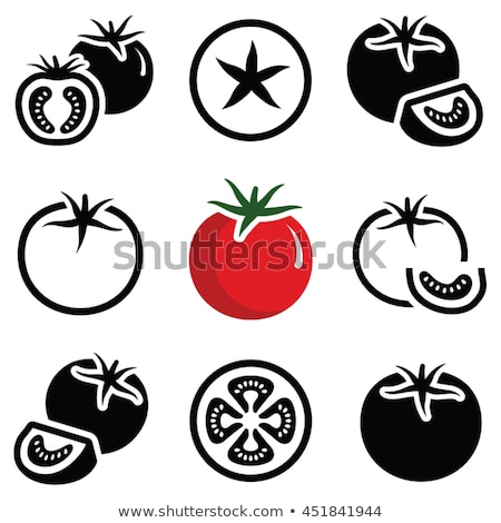 Сток-фото: Tomatoes Icon
