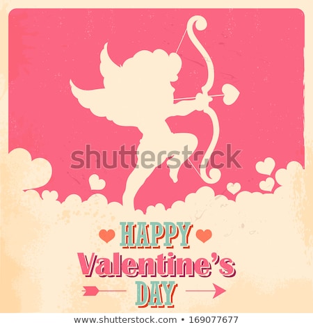 Grungy Valentines Day Background ストックフォト © Vectomart