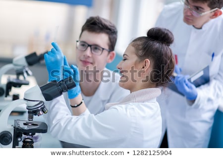 Jovem cientista Foto stock © dotshock