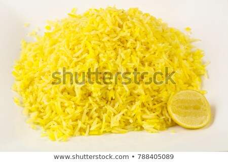 Stok fotoğraf: Yellow Rice With Saffron