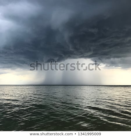 Foto stock: Seascape Before The Storm