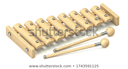 Wooden Xylophone Foto stock © djmilic