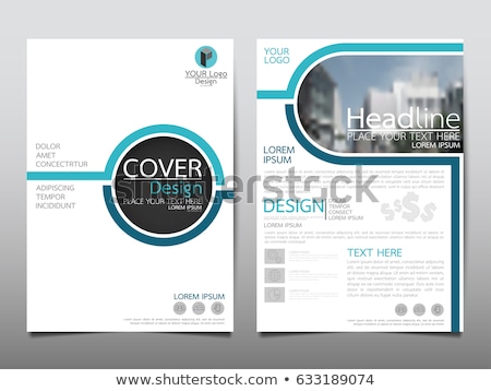 Stock fotó: Promotional Business Flyer Template Presentation