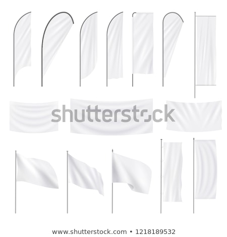 Stock photo: Flags On Wind