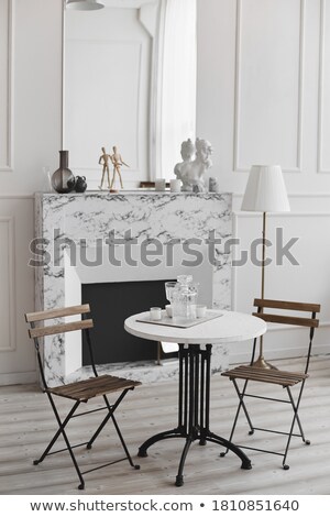 Stock photo: Antique Fireplace