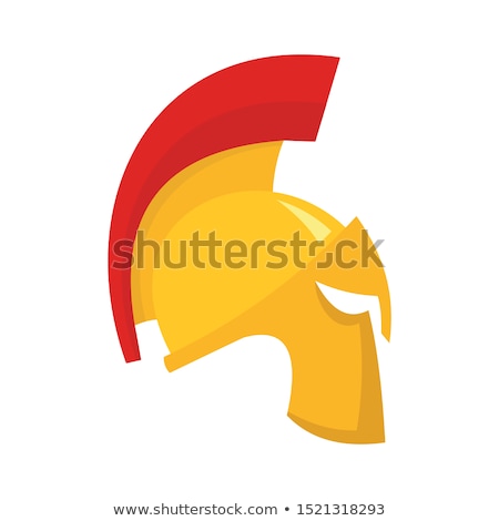 ストックフォト: Hoplite In Greek Helmet