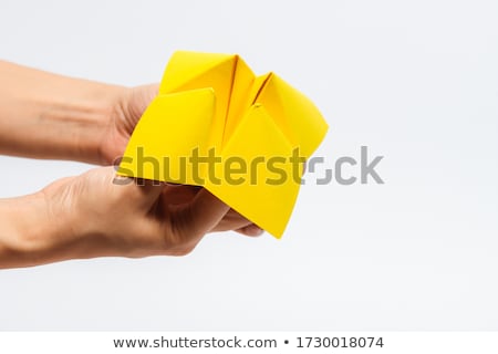 Stock photo: Paper Fortune Teller