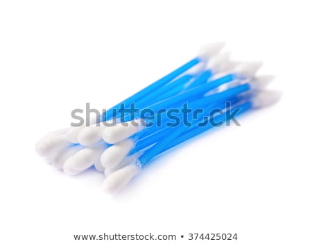 Foto stock: Pile Of Cotton Swabs Q Tips