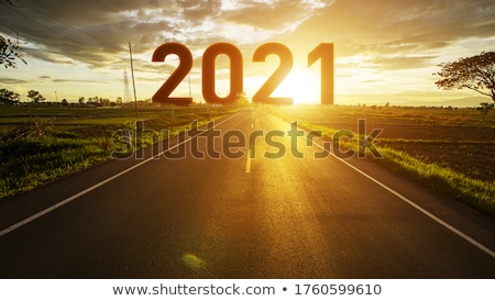 Stockfoto: Golden Road