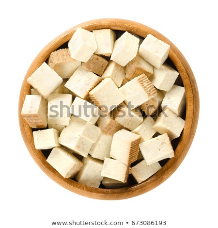 Stock photo: Cubes Of Soy Meat