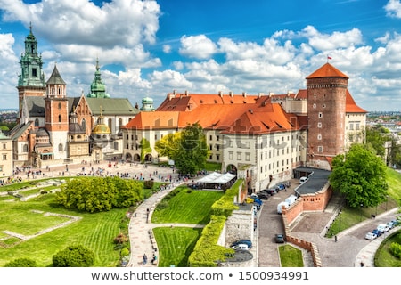 Stock fotó: Wawel Hill And The Royal Castle In Krakow