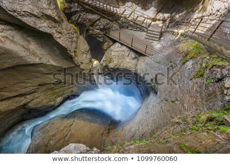 Stockfoto: Trummelbach Waterfall