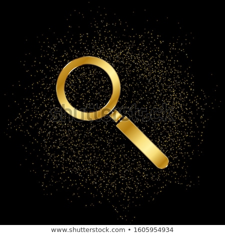[[stock_photo]]: Zoom In Golden Vector Icon Design