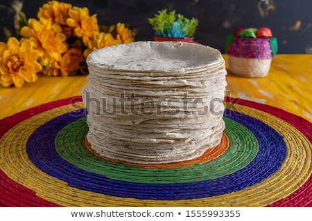 ストックフォト: Heap Of Tortillas