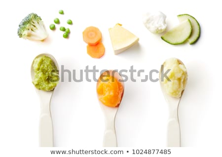 Stock photo: Pears And Baby Food Puree