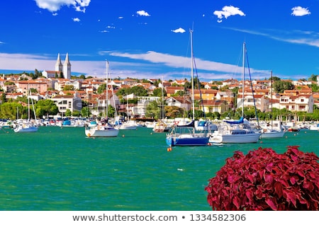 Town Of Medulin Waterfront Panoramic View Stock photo © xbrchx