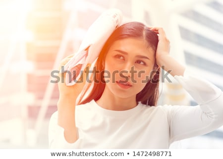 Stock fotó: Woman With Sunburn