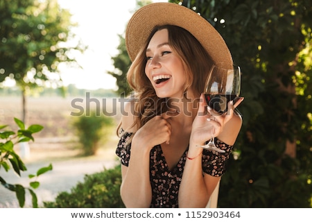 Stok fotoğraf: Woman With Wine