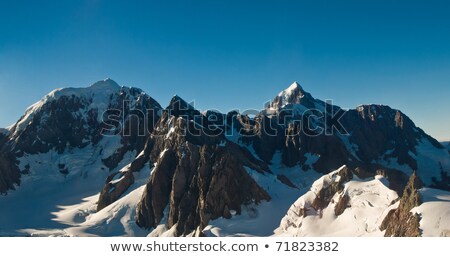 Mount Cook Akaroa In New Zealand Stock photo © 3523studio