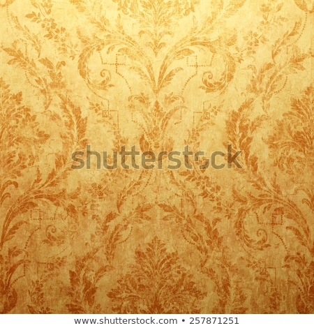 Stok fotoğraf: Old Grunge Wallpaper With Vintage Victorian Style