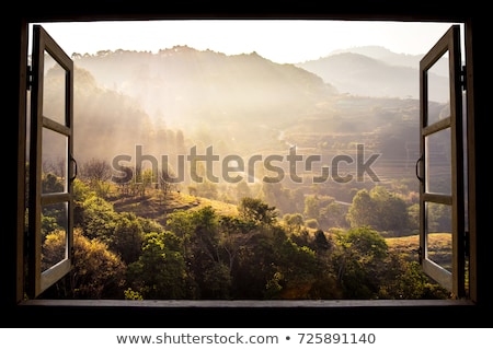 Stockfoto: Rural Scene And Wallpaper