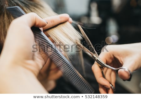 Stok fotoğraf: Hair Cut