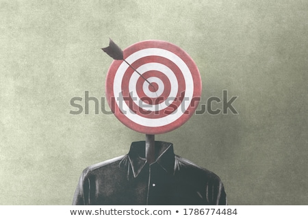 Stock photo: Man Aiming His Head