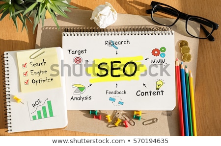 ストックフォト: Seo Idea Seo Search Engine Optimization