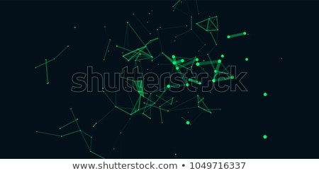 Stock foto: Abstract Polygonal Space Low Poly