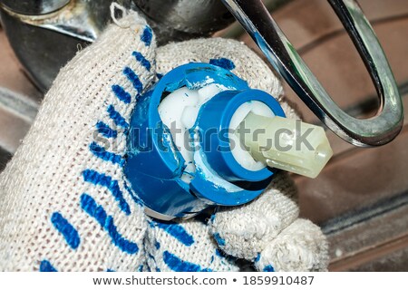 Foto stock: Plumber Holding Replacement Part