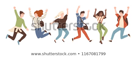 Stock photo: Teenager Rejoicing