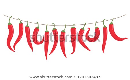 Stok fotoğraf: Bunch Of Chili Peppers